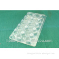 9/10/12 holes clear PVC material egg trays